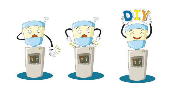 饮水机清洗流程